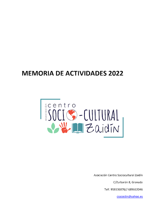Memoria actividades 2022