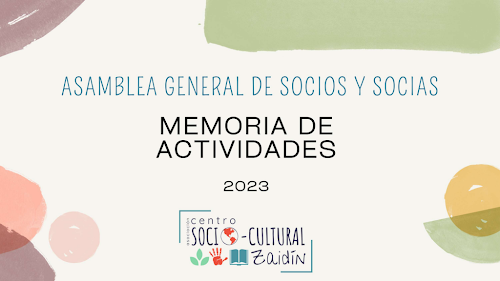 Memoria actividades 2023
